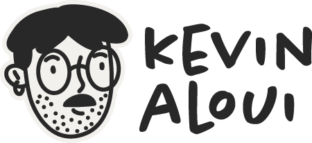 logo kevin aloui directeur artistique motion designer